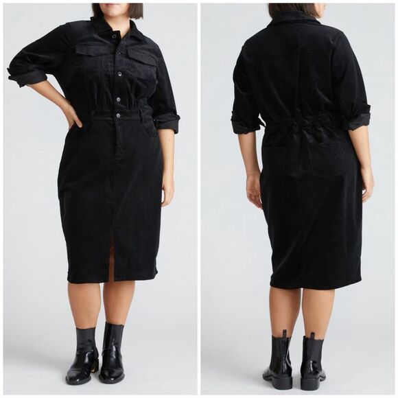 Universal Standard Dresses & Skirts - New Universal Standard Corduroy Shirtdress Size S